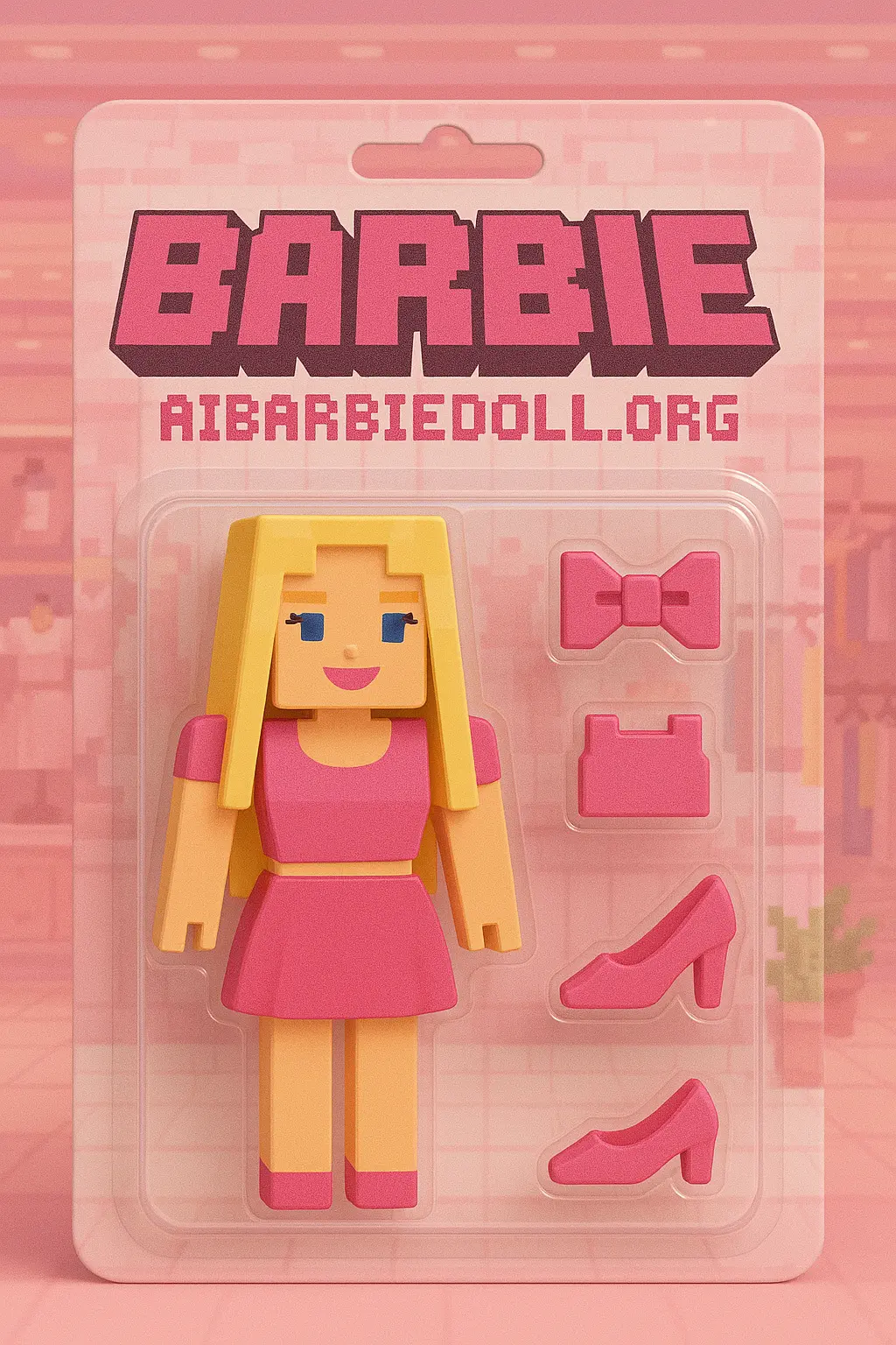 Minecraft Barbie Girl